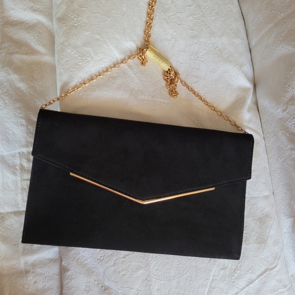 NEW LOOK SUEDE CLUTCH - Picture 9 of 12